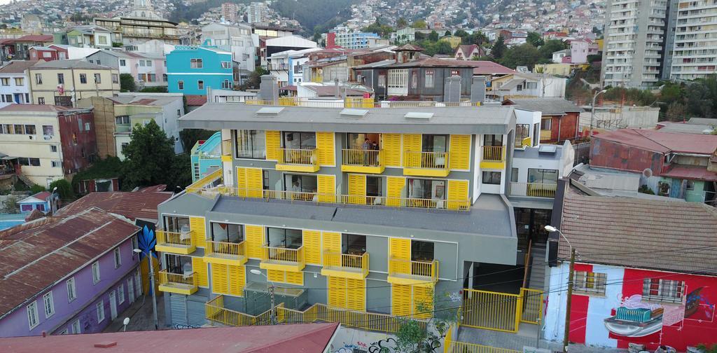Hotel Boutique Cielo Abierto Valparaíso Esterno foto