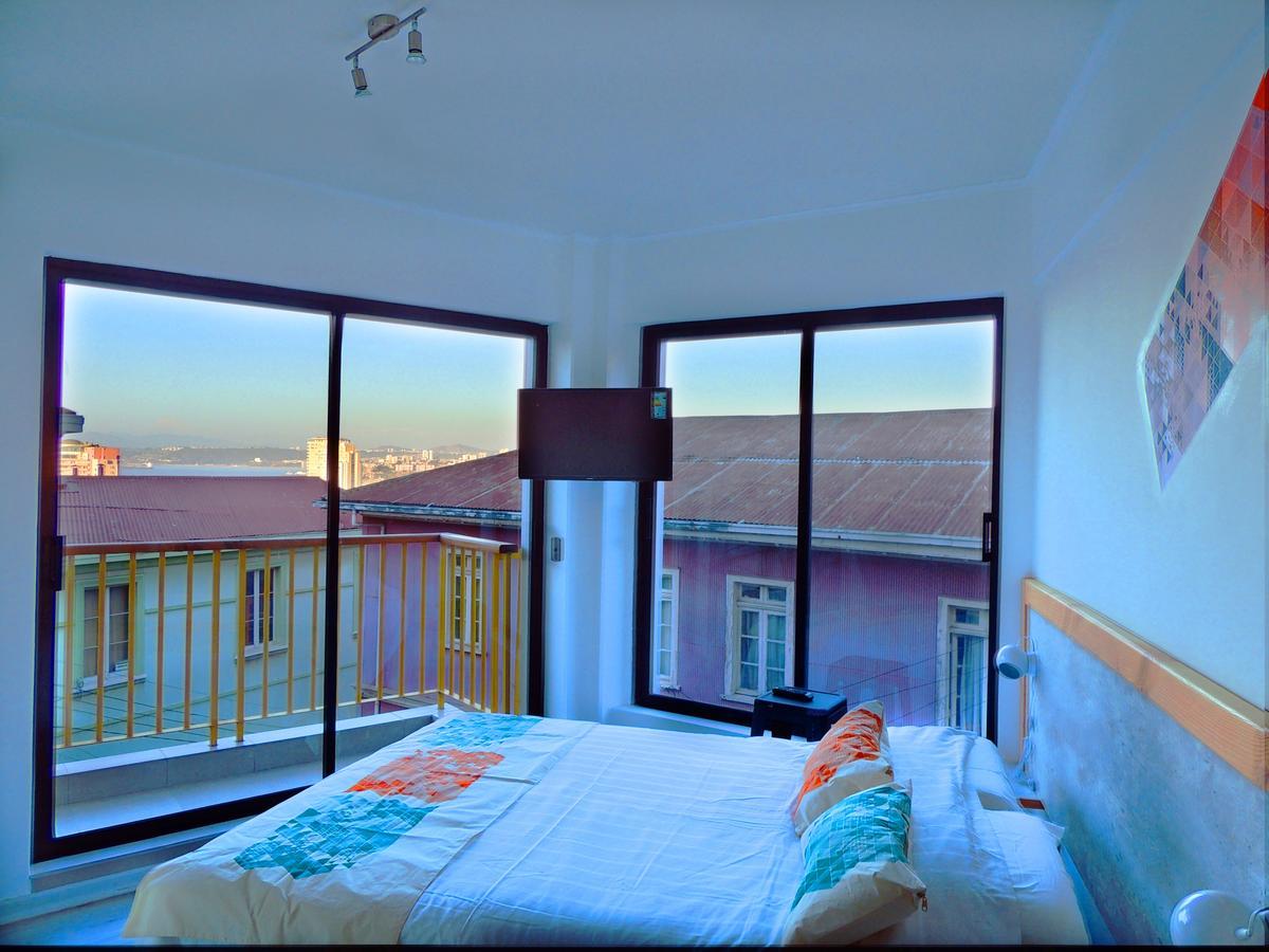 Hotel Boutique Cielo Abierto Valparaíso Esterno foto