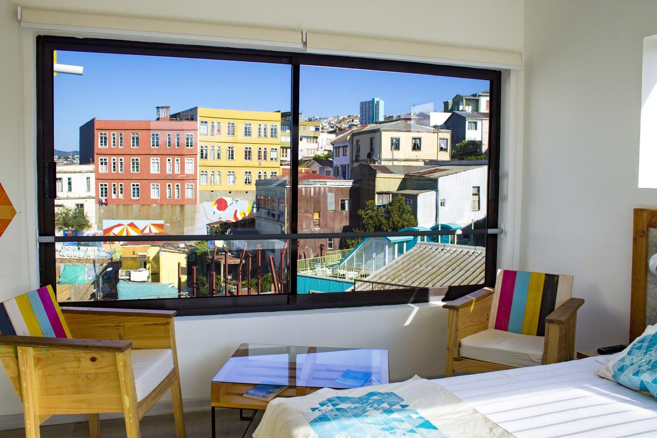 Hotel Boutique Cielo Abierto Valparaíso Esterno foto