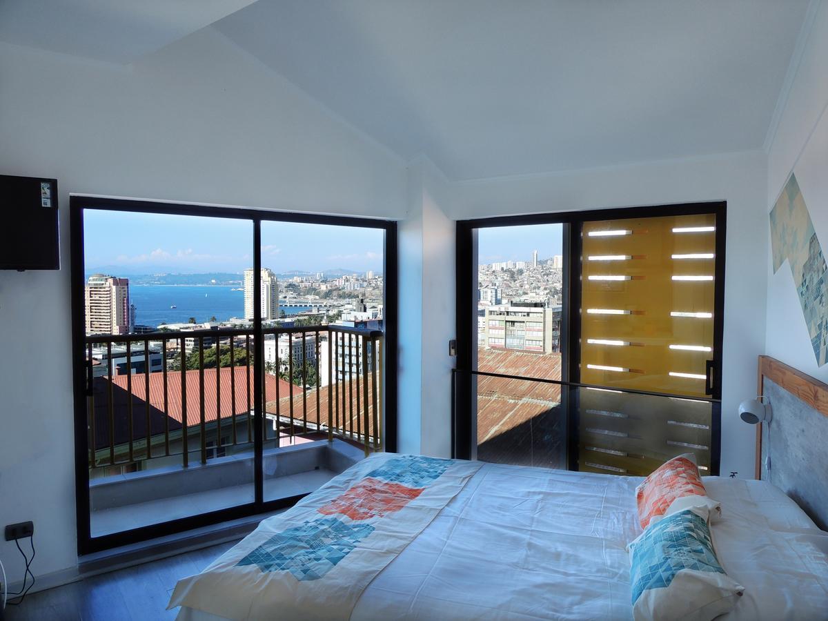 Hotel Boutique Cielo Abierto Valparaíso Esterno foto